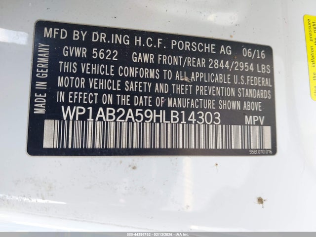 2017 PORSCHE MACAN WP1AB2A59HLB14303 Photo 8