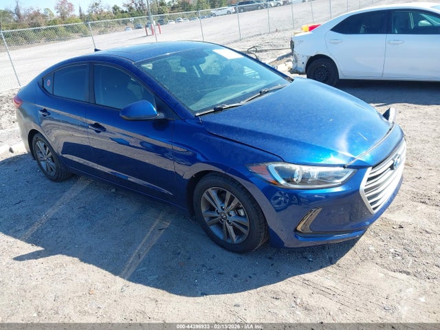 2018 HYUNDAI ELANTRA 5NPD84LF7JH312130