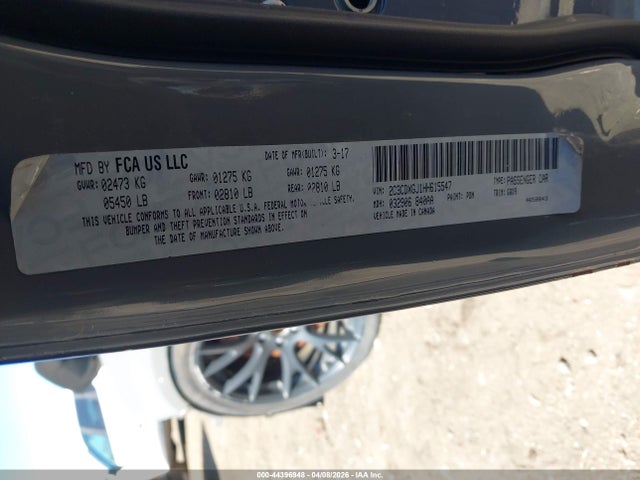 2017 DODGE CHARGER 2C3CDXGJ1HH615547 Photo 8