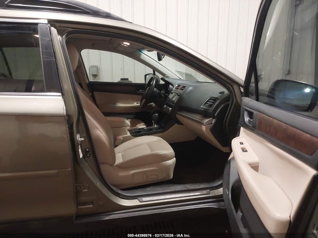 2016 Subaru Outback 2.5i Limited მანქანა იყიდება აუქციონზე, vin: 4S4BSBNC4G3243591, აუქციონის ნომერი: 44396976