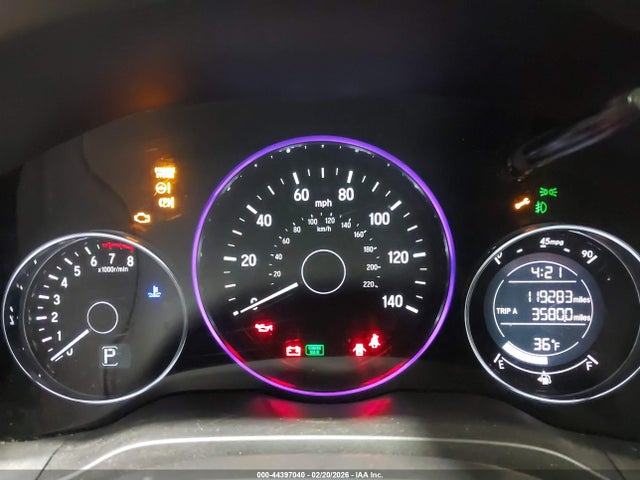 3CZRU6H73GM701150 Honda Hr-v Ex-l