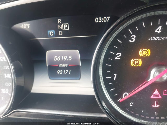 Aukcja sprzedaży 2017 Mercedes-benz E 300 4matic, vin: WDDZF4KB5HA192104, numer aukcji: 44397093