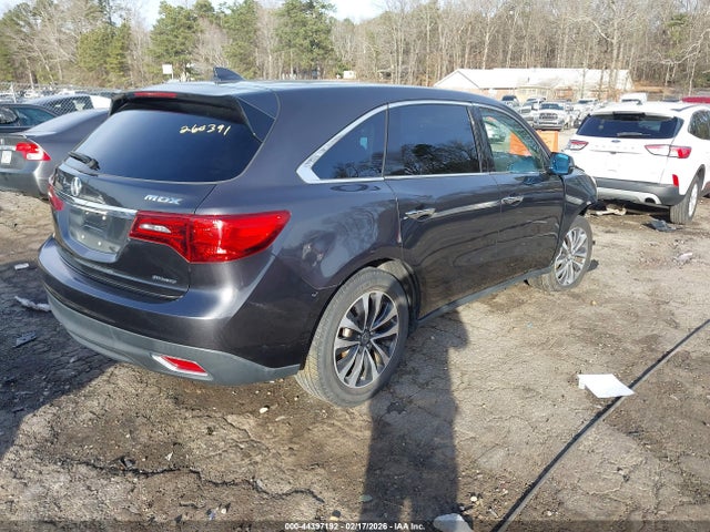 Продажа на аукционе авто 2016 Acura Mdx Technology   Acurawatch Plus Packages/technology Package, vin: 5FRYD4H42GB055257, номер лота: 44397192