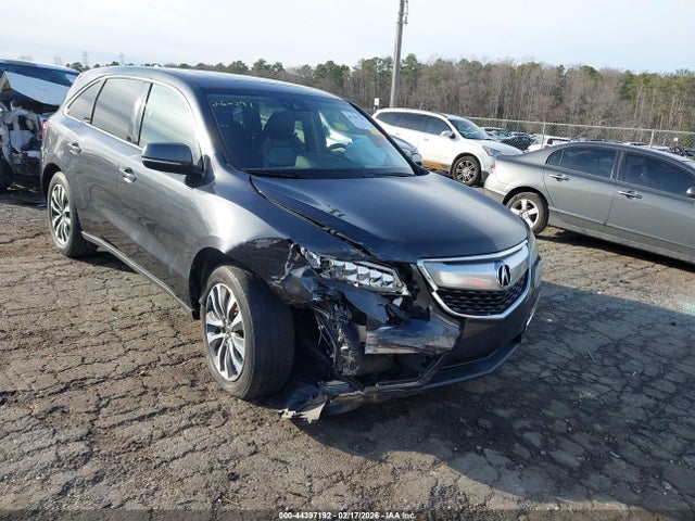 Продажа на аукционе авто 2016 Acura Mdx Technology   Acurawatch Plus Packages/technology Package, vin: 5FRYD4H42GB055257, номер лота: 44397192