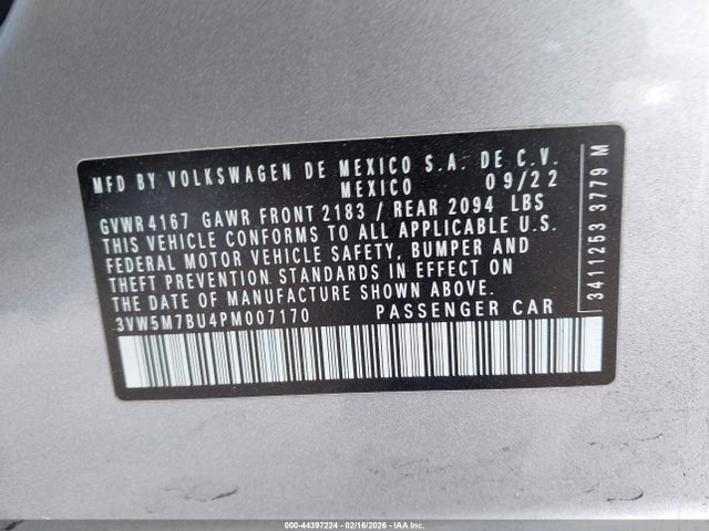 2023 VOLKSWAGEN JETTA 3VW5M7BU4PM007170 Photo 8