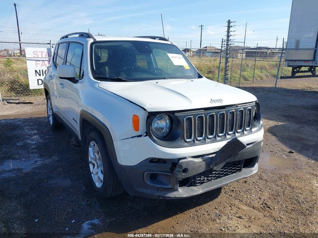 44397288 :رقم المزاد ، ZACCJABB0JPJ43456 vin ، 2018 Jeep Renegade Latitude Fwd مزاد بيع
