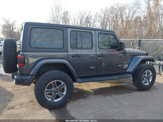 Продажа на аукционе авто 2018 Jeep Wrangler Unlimited Sahara, vin: 1C4HJXEG7JW175231, номер лота: 44397425