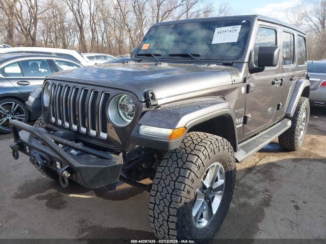 Продажа на аукционе авто 2018 Jeep Wrangler Unlimited Sahara, vin: 1C4HJXEG7JW175231, номер лота: 44397425