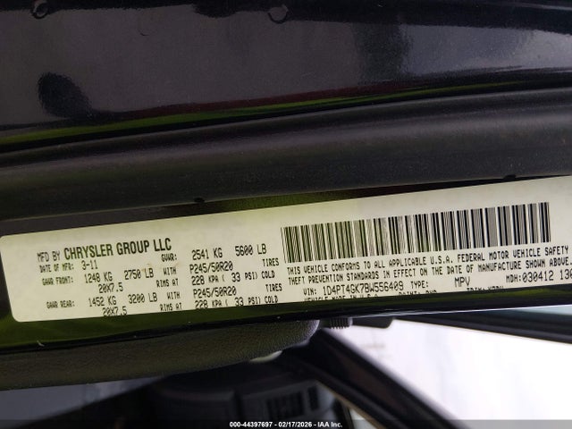 2011 DODGE NITRO 1D4PT4GK7BW556409 Photo 8