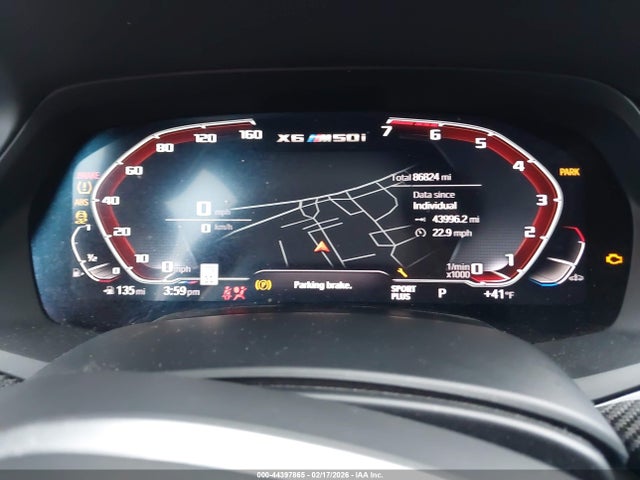 2020 Bmw X6 M50i მანქანა იყიდება აუქციონზე, vin: 5UXCY8C01L9B63080, აუქციონის ნომერი: 44397865