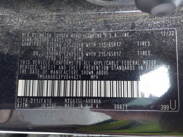 2023 TOYOTA COROLLA CROSS 7MUAAABGXPV044621 Photo 8