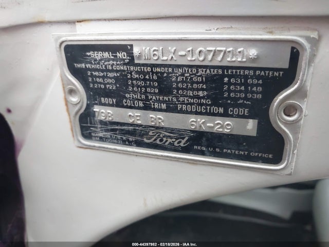 Aukcja sprzedaży 1956 Ford Country Squair, vin: M6LX107711, numer aukcji: 44397982