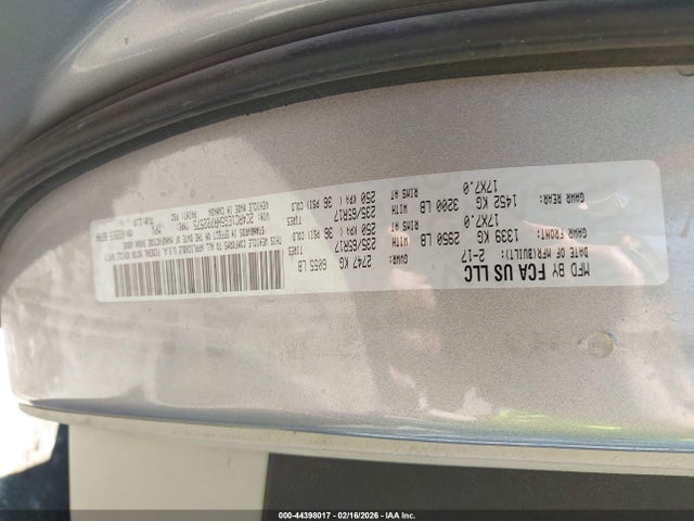 Aukcja sprzedaży 2017 Chrysler Pacifica Touring-l Plus, vin: 2C4RC1EG5HR722575, numer aukcji: 44398017