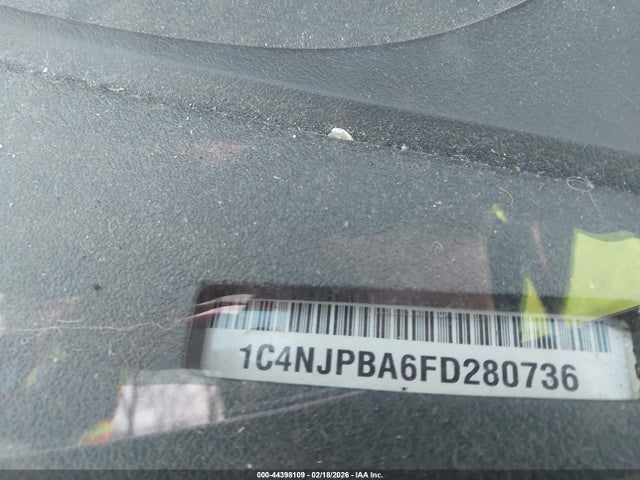 44398109 :رقم المزاد ، 1C4NJPBA6FD280736 vin ، 2015 Jeep Patriot Sport مزاد بيع