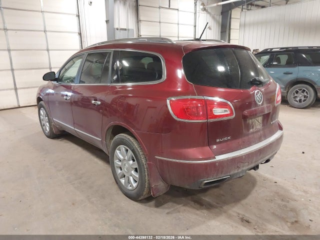 44398132 :رقم المزاد ، 5GAKRBKDXFJ353778 vin ، 2015 Buick Enclave Leather مزاد بيع