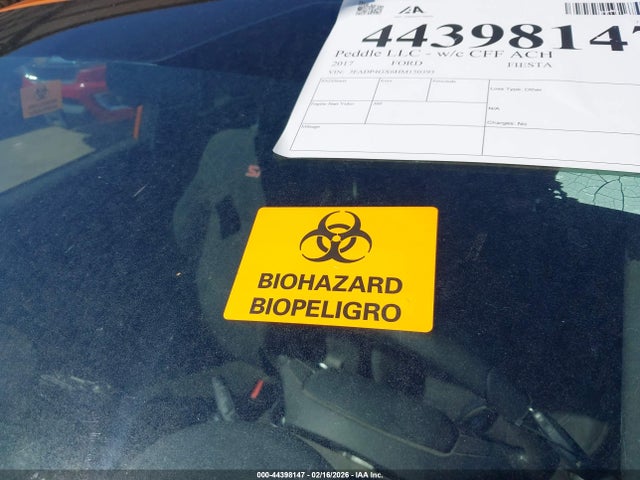 3FADP4GX6HM150393 Ford FIESTA ST