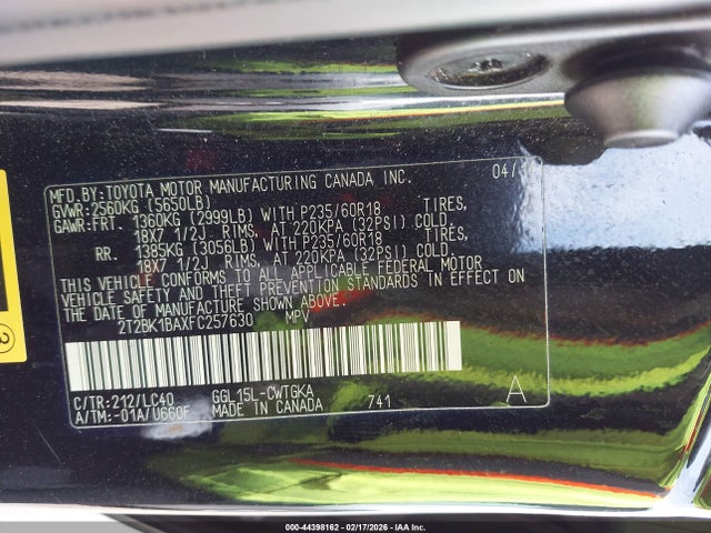 Продажа на аукционе авто 2015 Lexus Rx 350, vin: 2T2BK1BAXFC257630, номер лота: 44398162