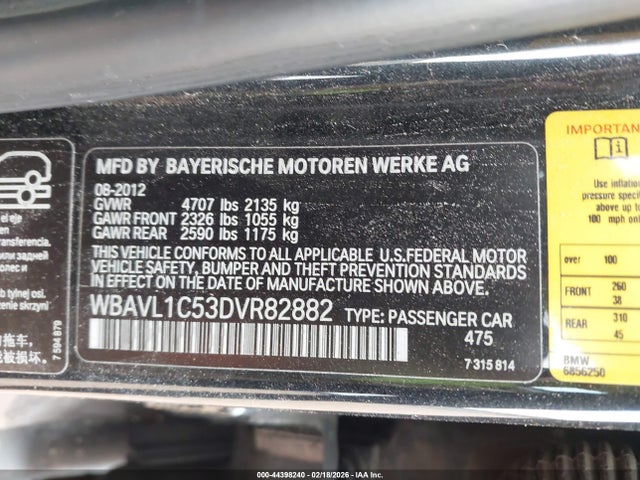2013 BMW X1 WBAVL1C53DVR82882 Photo 8