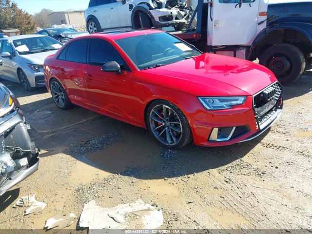 44398322 :رقم المزاد ، WAUB4AF46KA104659 vin ، 2019 Audi S4 3.0t Premium مزاد بيع