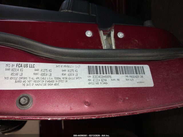 2017 CHRYSLER 300C 2C3CCAEG3HH559781 Photo 8