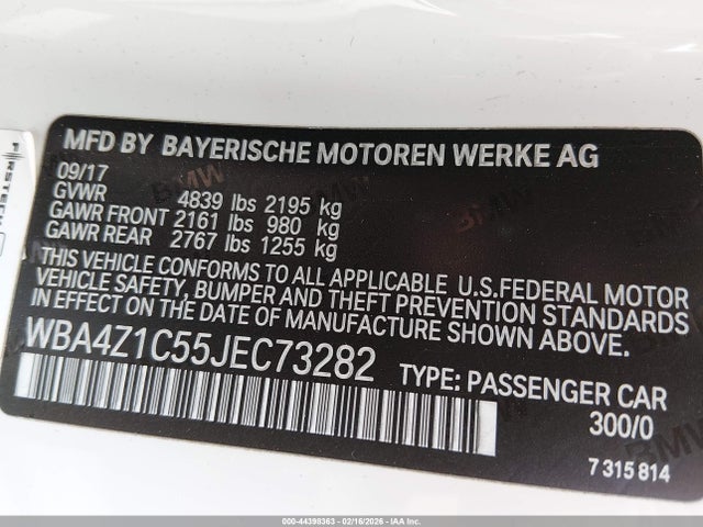 2018 BMW 430I WBA4Z1C55JEC73282 Photo 8