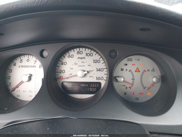 44398382 :رقم المزاد ، 19UYA42721A037646 vin ، 2001 Acura Cl 3.2 Type S مزاد بيع