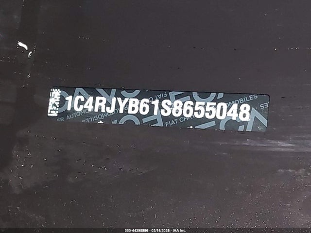 Продаж на аукціоні авто 2025 Jeep Grand Cherokee 4xe, vin: 1C4RJYB61S8655048, номер лоту: 44398556