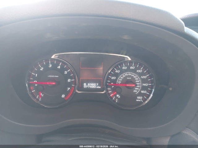 Aukcja sprzedaży 2019 Subaru Wrx Limited, vin: JF1VA1H64K9808440, numer aukcji: 44398612