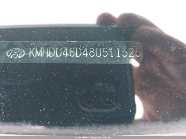 Aukcja sprzedaży 2008 Hyundai Elantra Gls/se, vin: KMHDU46D48U511525, numer aukcji: 44398767