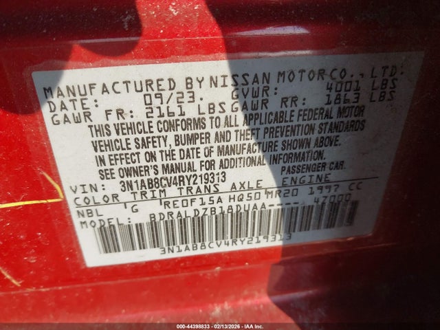 2024 NISSAN SENTRA 3N1AB8CV4RY219313 Photo 8