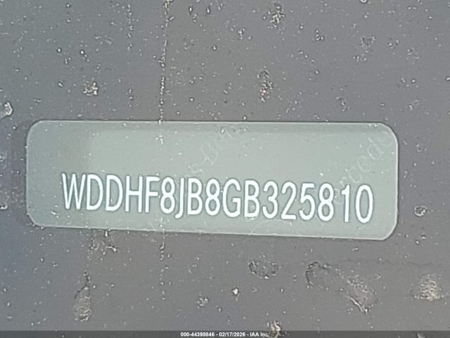 44398846 :رقم المزاد ، WDDHF8JB8GB325810 vin ، 2016 Mercedes-benz E 350 4matic مزاد بيع