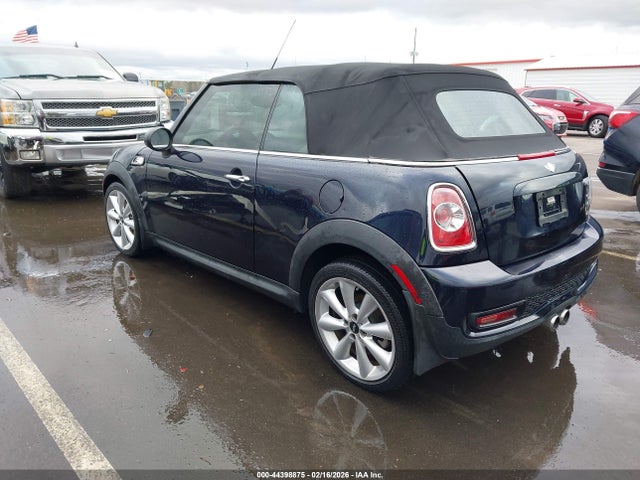 2014 MINI CONVERTIBLE WMWZP3C50ET706657 Photo 2