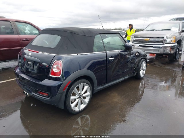 2014 MINI CONVERTIBLE WMWZP3C50ET706657 Photo 3
