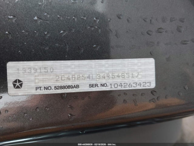 Продаж на аукціоні авто 2004 Chrysler Town & Country Touring, vin: 2C4GP54L34R548517, номер лоту: 44398939