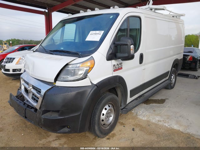 44398954 :رقم المزاد ، 3C6TRVAG7GE117885 vin ، 2016 Ram Promaster 1500 Low Roof مزاد بيع