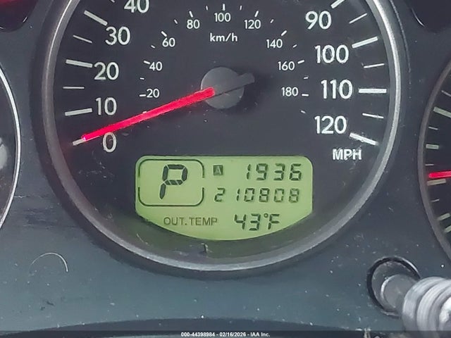 Продажа на аукционе авто 2005 Subaru Forester 2.5x, vin: JF1SG63645H730158, номер лота: 44398984