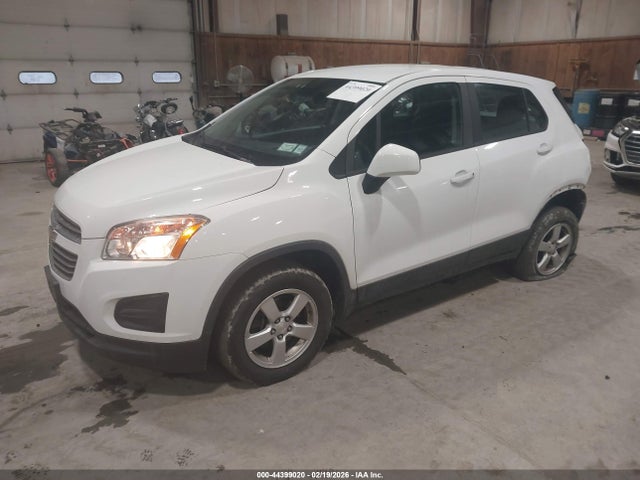 Aukcja sprzedaży 2016 Chevrolet Trax 1ls, vin: 3GNCJNSB3GL266171, numer aukcji: 44399020