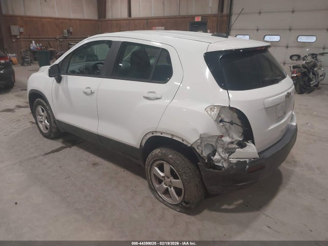 Aukcja sprzedaży 2016 Chevrolet Trax 1ls, vin: 3GNCJNSB3GL266171, numer aukcji: 44399020