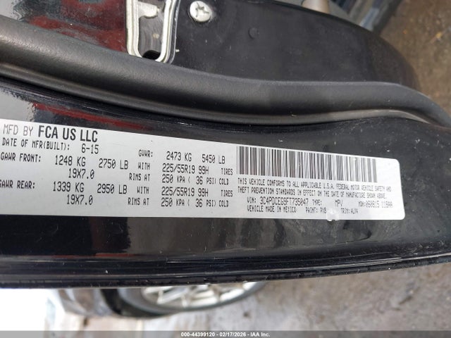 3C4PDCEG9FT735047 Dodge Journey R/t