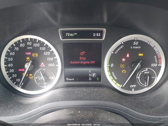 WDDVP9AB1EJ003468 Mercedes-Benz B-class Electric Drive