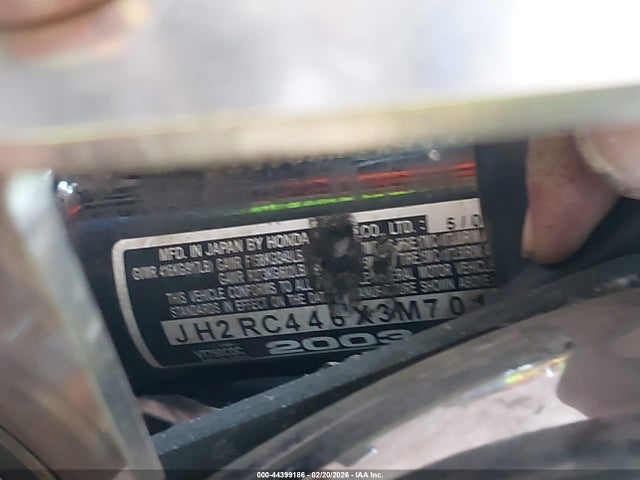 2003 HONDA VT750 JH2RC446X3M701878 Photo 9