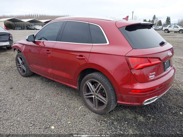 Продажа на аукционе авто 2018 Audi Sq5 3.0t Premium Plus, vin: WA1C4AFY4J2103748, номер лота: 44399279