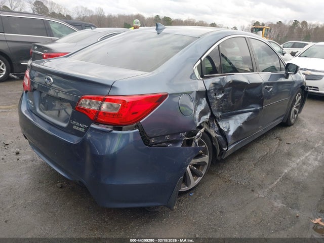 2016 Subaru Legacy 2.5i Limited მანქანა იყიდება აუქციონზე, vin: 4S3BNAL66G3017216, აუქციონის ნომერი: 44399280