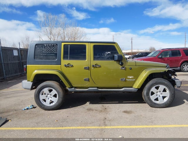 44399550 :رقم المزاد ، 1J4GA59137L118356 vin ، 2007 Jeep Wrangler Unlimited Sahara مزاد بيع
