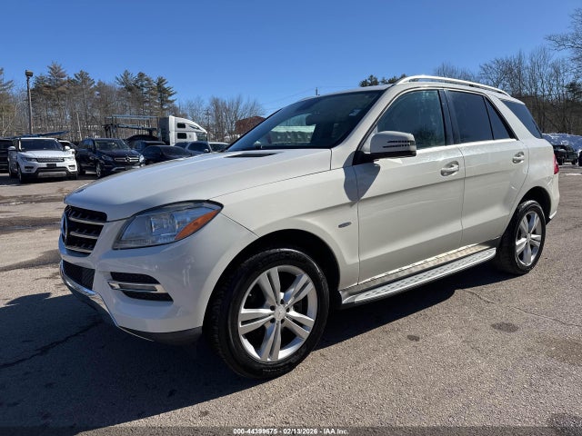 44399675 :رقم المزاد ، 4JGDA5HB4CA053991 vin ، 2012 Mercedes-benz Ml 350 4matic مزاد بيع