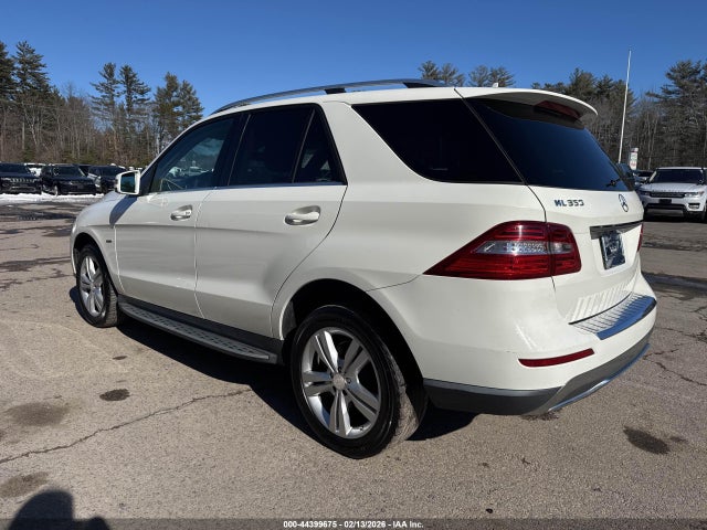 44399675 :رقم المزاد ، 4JGDA5HB4CA053991 vin ، 2012 Mercedes-benz Ml 350 4matic مزاد بيع