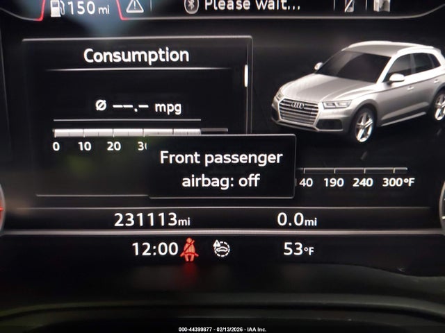 Aukcja sprzedaży 2018 Audi Q5 2.0t Premium/2.0t Tech Premium, vin: WA1BNAFY4J2230265, numer aukcji: 44399877