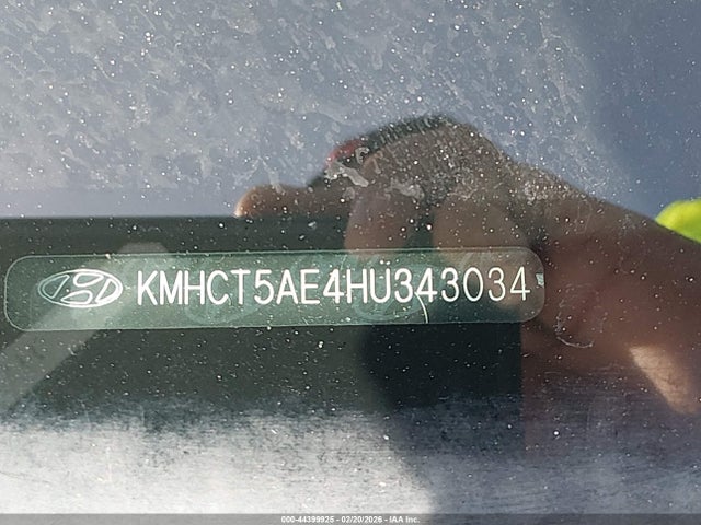 KMHCT5AE4HU343034 Hyundai ACCENT SE