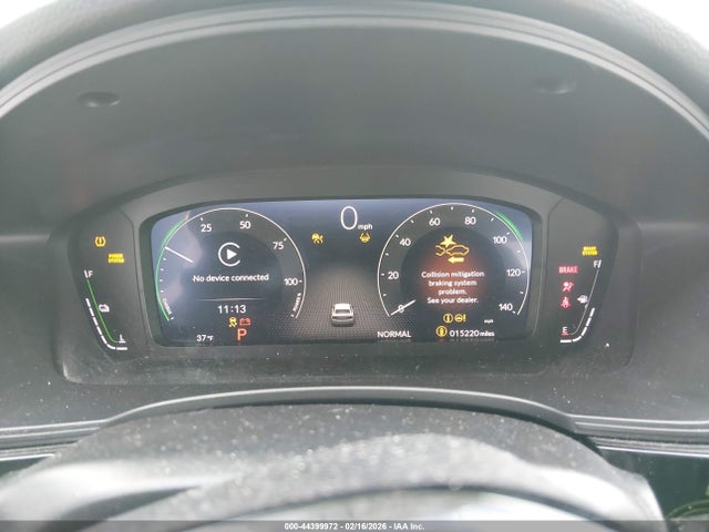 44399972 :رقم المزاد ، 2HGFE4F81SH352553 vin ، 2025 Honda Civic Hybrid Sport/sport Touring مزاد بيع