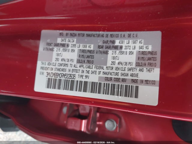 3MVDMBBM0RM683506 Mazda Cx-30 2.5 S Select Sport